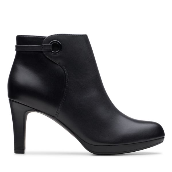 Clarks Womens Adriel Mae Ankle Boots Black | CA-524978